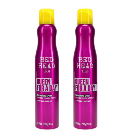 TIGI Bed Head Queen For A Day Thickening Spray 10 5 Oz 2 Pack LaLa Daisy