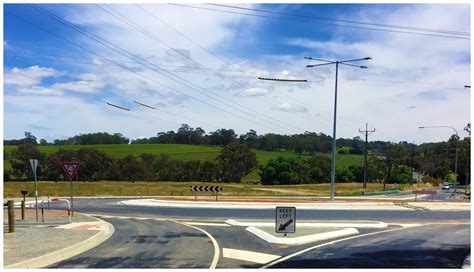 Onkaparinga Valley Road Woodside Road Roundabout Department For