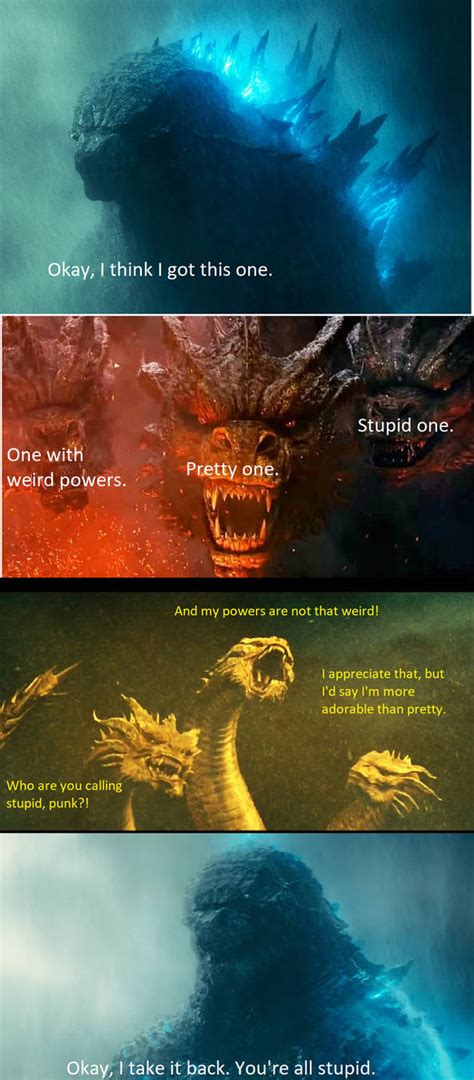 Godzilla King Of The Monsters Meme By Lazejovanov On Deviantart