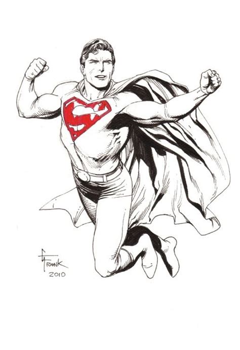 Superman By Gary Frank Comic Art Superhero Coloring Comic Artist