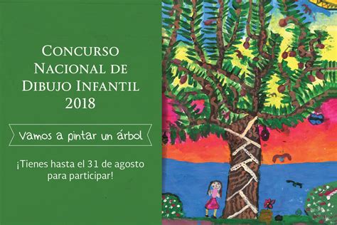 Concurso Nacional De Dibujo Infantil 2018 Vamos A Pintar Un árbol