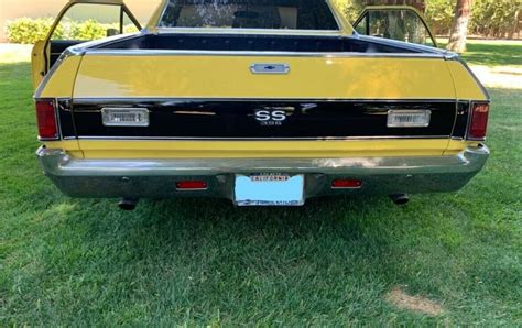 1969 Chevrolet El Camino Ss396 Daytona Yellow Ss Only Color