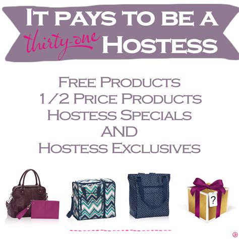 It Pays To Be A Thirty One Hostess Thirty One Ts Thirty One Facebook Thirty One Business