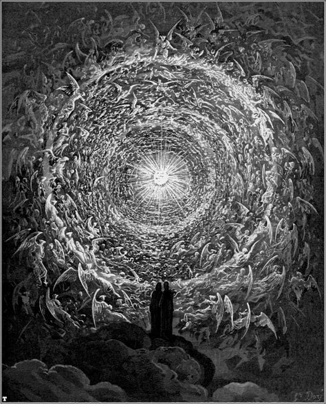 Divine Comedys Beatific Vision By Gustave Dore Gustave Dore Dante