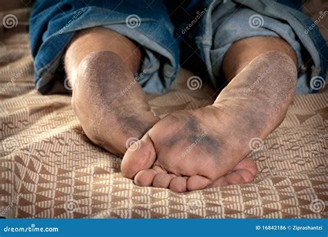 Dirty Feet Royalty Free Stock Image Image