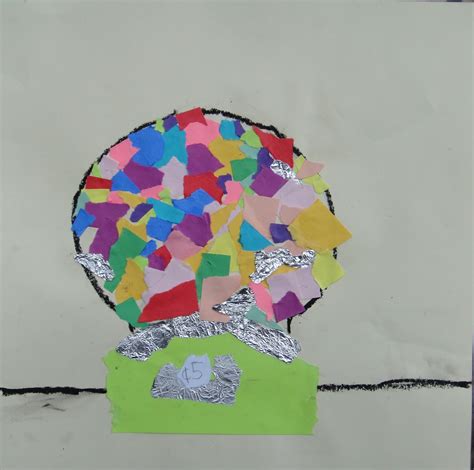 Rl Arts Thiebaud Torn Paper Gumball Machines