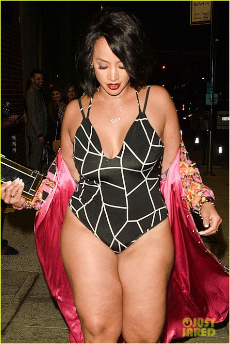 Oitnb S Dascha Polanco Bares Skin In Bodysuit At The Blonds Nyfw Show Photo New