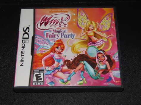 Winx Club Magical Fairy Party Nintendo Ds Video Game Complete Etsy