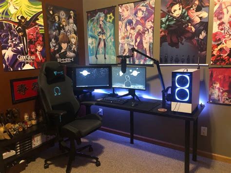 24 Streaming Pc Setup Ideas From And For Content Creators Anime Room