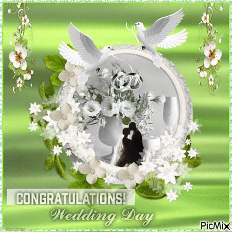 Congratulation Wedding Day Free Animated  Picmix