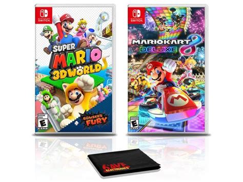 Super Mario 3d World Bowsers Fury With Mario Kart 8 Deluxe