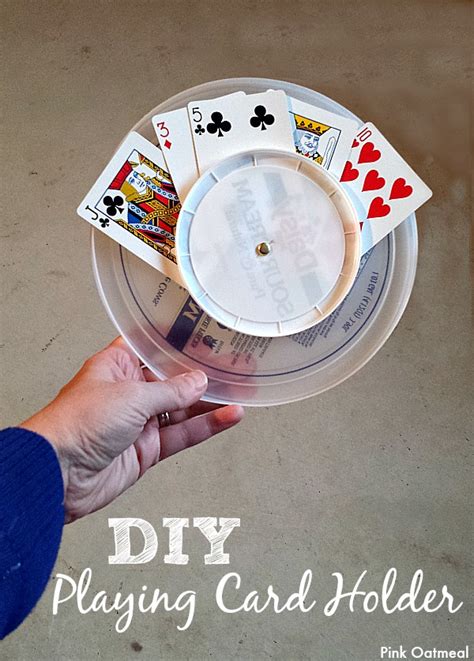 Simply follow the intuitive design steps and. DIY Playing Card Holder | Pink Oatmeal