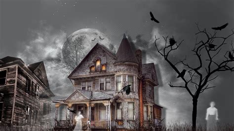 Ghost House Wallpapers Top Free Ghost House Backgrounds Wallpaperaccess