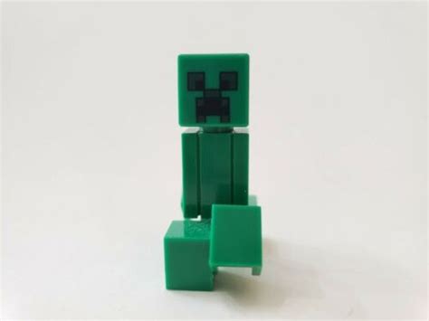 Mavin Genuine Lego Minecraft Creeper Minifigure Min012 Complete