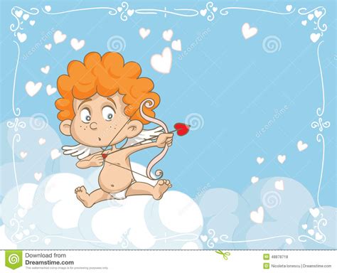See more ideas about cartoon drawings, drawings, cartoon. Cupid Shooting Love Arrows Vector Cartoon Stock Vector ...