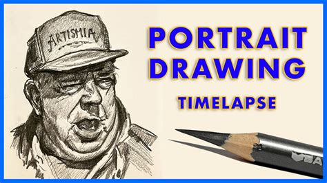 Drawing Portraits Timelapse 001 Traditional Pencil Youtube