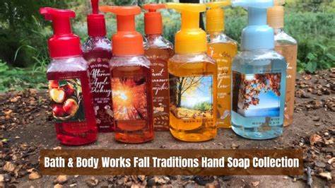 Bath Body Works Fall Traditions Hand Soap Collection Fall 2019