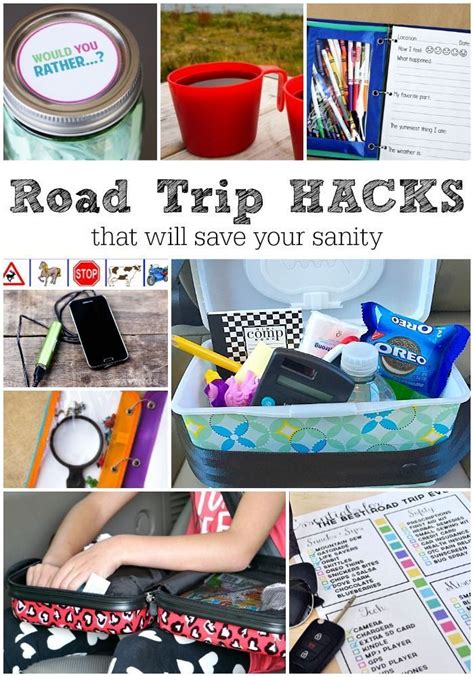 Travel Hacks That Will Save Your Sanity Road Trip Hacks Travel