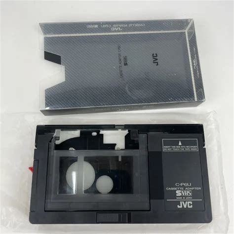 Jvc Cassette Adapter Motorized Vhs C To Vhs Converter Adapter Model C