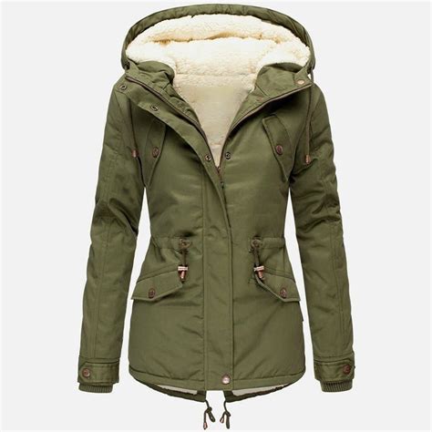 Sysea Winter Womens Thickened Leisure Warm Plus Size Winter Coat