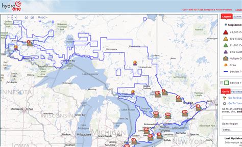 The company has an installed generating capacity of 1,626 megawatts. hydro_one_power_outage_map - In Gananoque