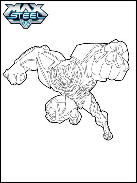 Desenhos Para Colorir E Imprimir Do Max Steel