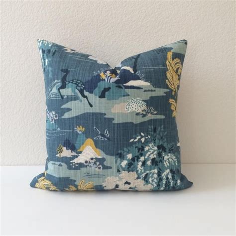 Teal decorative pillows can be put on any sofa, so, everyone can enjoy stunning accent from this blue. Teal and yellow multicolor asian chinoiserie decorative ...