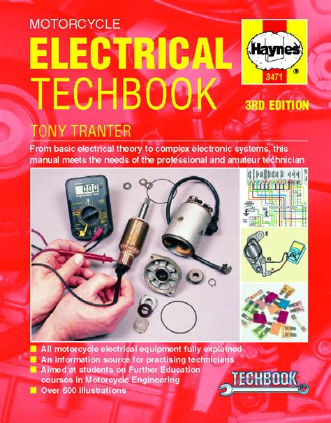 Motorcycle Electrical Haynes Techbook Haynes Repair Manual Haynes Manuals
