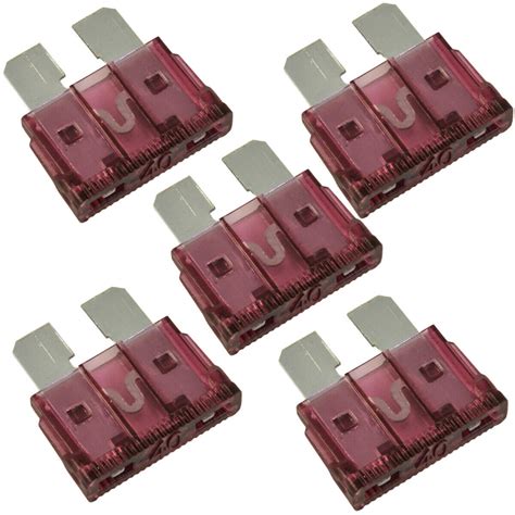 Atc Blade Style Fuse 40 Amp Automotive Car Truck Fuses Pack Of 10