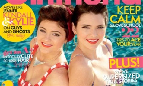 Kendall And Kylie Jenner Play Retro Dolls For Cover Of Australian Teen