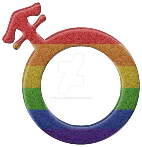 Transgender Pride Symbol In Rainbow Colors By Lovemystarfire On Deviantart