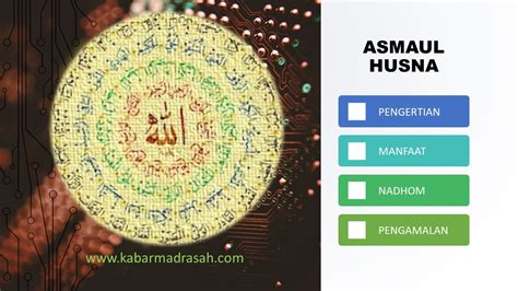 All names in asmaul husna must be translated with the word maha, which shows the . Penanaman Karakter Anak dengan Do'a Asmaul Husna