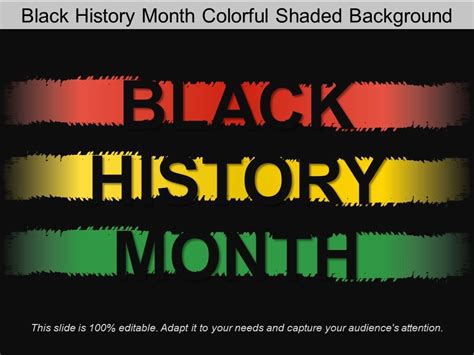 Black History Month Template Powerpoint