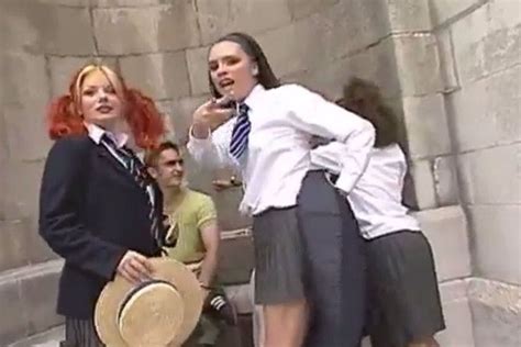 Amazing Leaked Footage Shows Spice Girls Slamming Misogynist Film Director Blue Leotard Baby