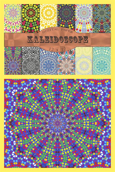 20 Best Kaleidoscope Patterns Images In 2021 — Masterbundles