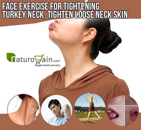 Face Exercises For Tightening Turkey Neck Tighten Neck Skin Face