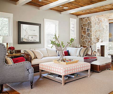Modern Furniture 2013 Cottage Living Room Decorating Ideas