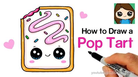 How To Draw A Cute Pop Tart Easy