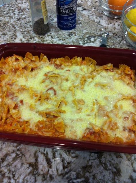 Bring to a boil, and then reduce the heat and simmer, covered, for 1 hour. Paula Deen's Italian Chicken & Pasta Bake | Recipes, Italian chicken pasta, Food dishes