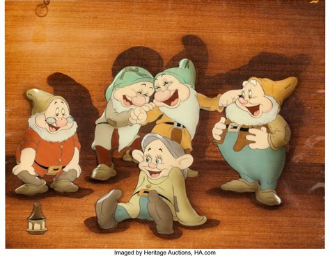 Snow White And The Seven Dwarfs Happy Doc Bashful Sneezy And Lot 95069 Heritage Auctions
