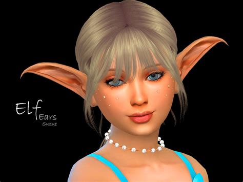 Elf Child Ears By Suzue At Tsr Sims 4 Updates