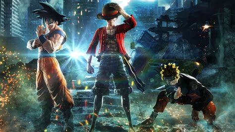 1067x2000 anime live wallpaper (hd video animation) for android>. 7680x4320 Goku Monkey D Luffy Naruto Jump Force 8k 8k HD ...