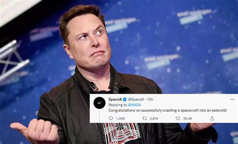 twitter calls out elon musk s spacex for trolling nasa for “crashing a spacecraft into an