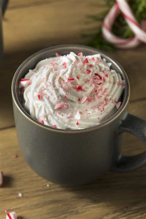 Spiked Hot Chocolate With Peppermint Mocha