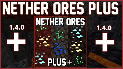 Nether Ores Plus 140 Update Mod Showcase Youtube