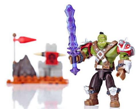 Mega Bloks World Of Warcraft Faction Packs Ragerock Figure Set 91003