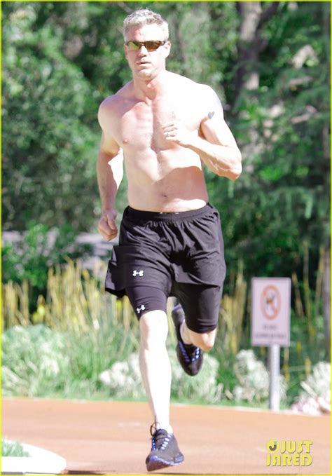 Eric Dane Shirtless Workout At Coldwater Canyon Park Photo 2895364