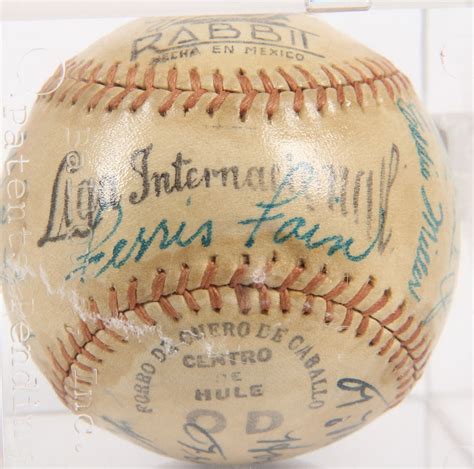 Vintage Babe Ruth Jackie Robinson And Bob Feller Signed Baseball With Other Signatures Ebth