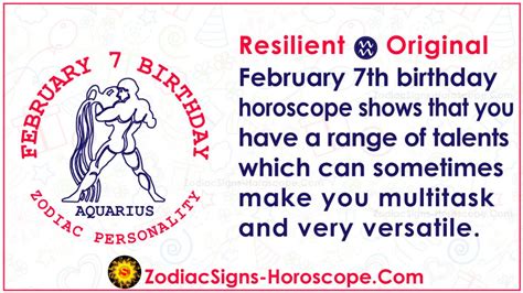 February 7 Zodiac Aquarius Horoscope Birthday Personality And Lucky