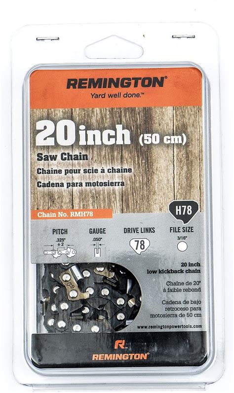 Arnold Remington 20 Inch Chainsaw Chain Fits Models Rm4620